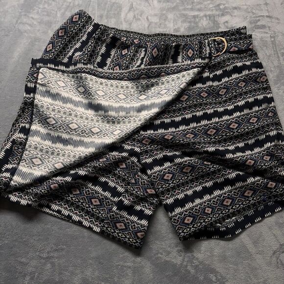 Cato Est 1946 Sz 18/20 Wrap Shorts Skort Aztec Print Summer Southwestern Print - Picture 10 of 15
